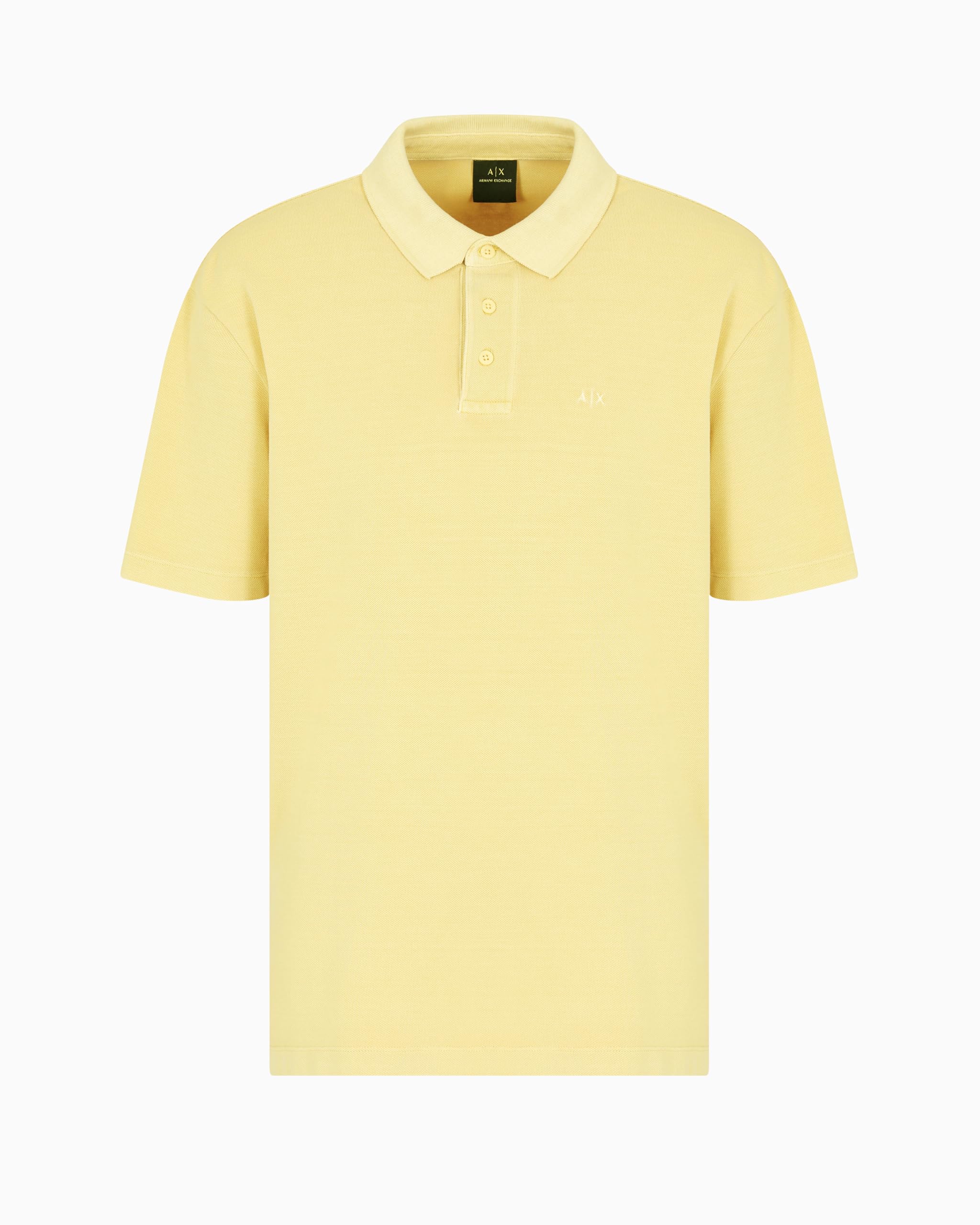 Armani Exchange Men's Urban Heights, Embroidered Logo,Regular Fit,Yellow,M