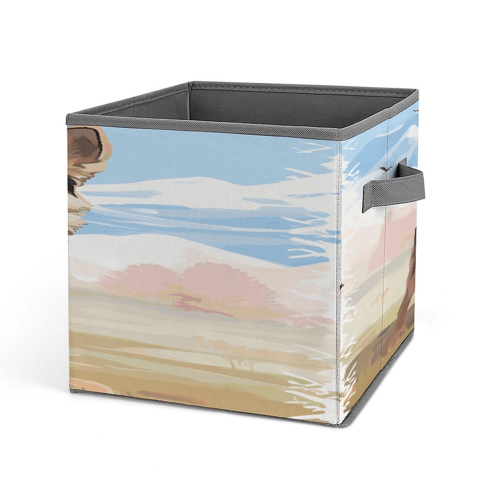 Fekiloot Style German Shepherd Dog Lovers Storage Bins Storage Baskets