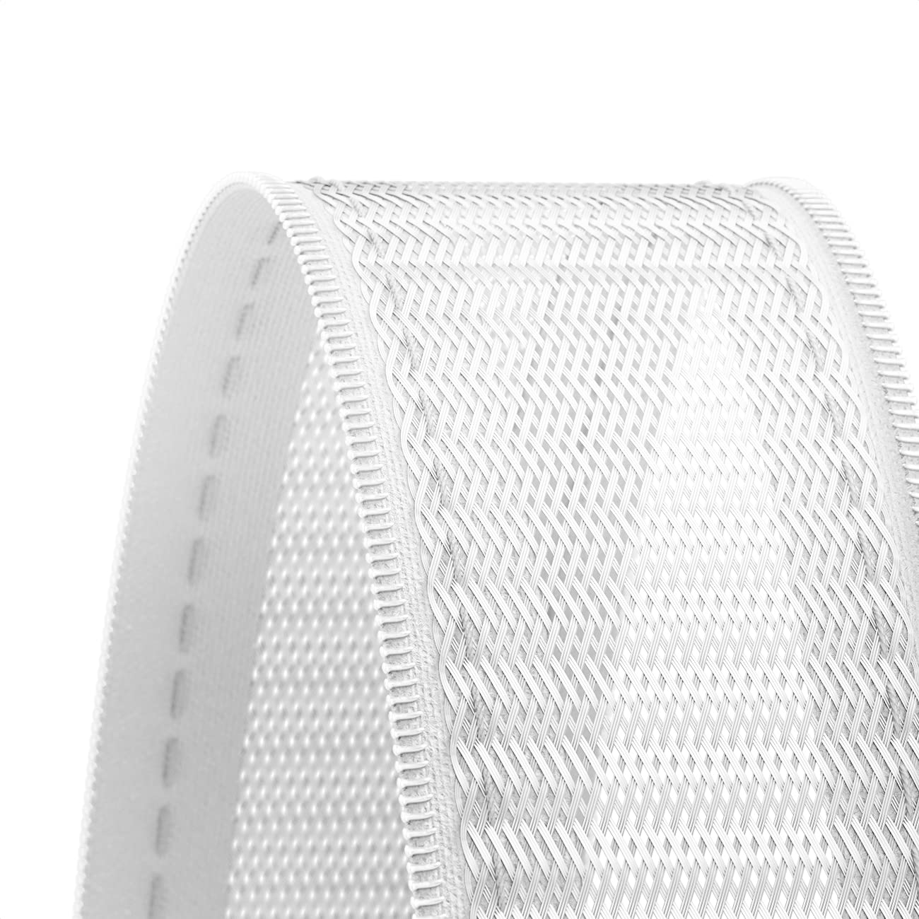 deleyCON 1,5m Tubo Raccogli Cavi Flessibile con Cerniera 15mm di Diametro Gestione dei Cavi Canalina per Cavi Protezione per Cavi Robusta Guaina di Nylon per Cavi per Scrivania Bianco