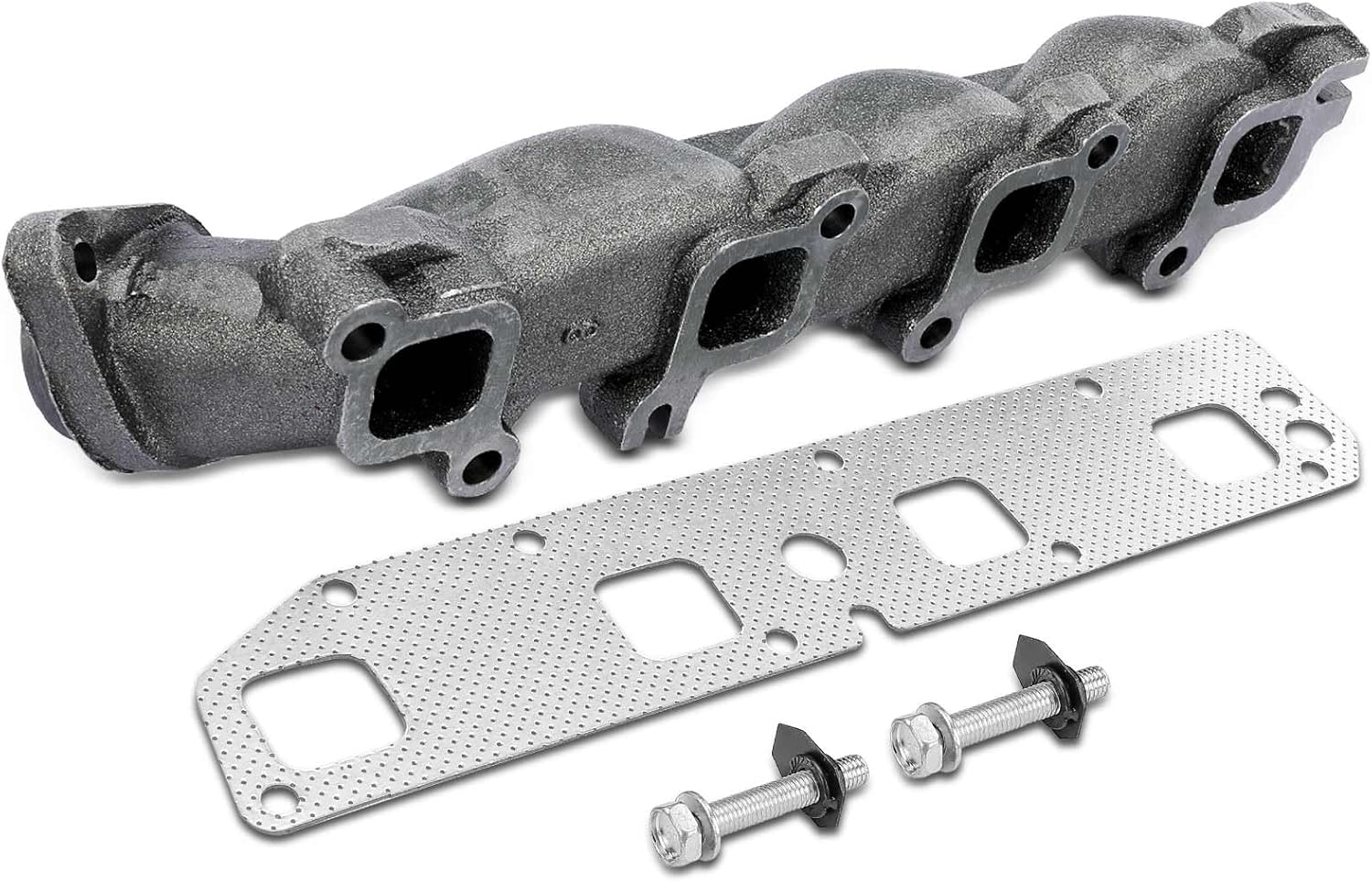 A-Premium V8 5.7L Exhaust Manifold Kit W/Gasket & Bolts & Nuts Compatible with Jeep Commander 2006-2008, Grand Cherokee 2005-2008, Left Side