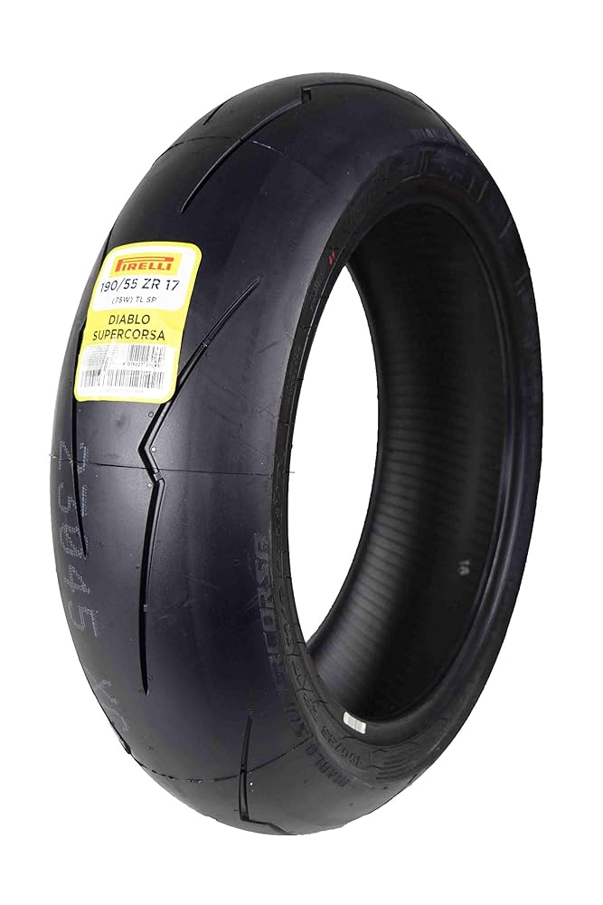 パーツ Pirelli Diablo Supercorsa sp190/55 ZR 17 Amazon.com: PIRELLI 3115100 190/55ZR17 (75W) DIABLO