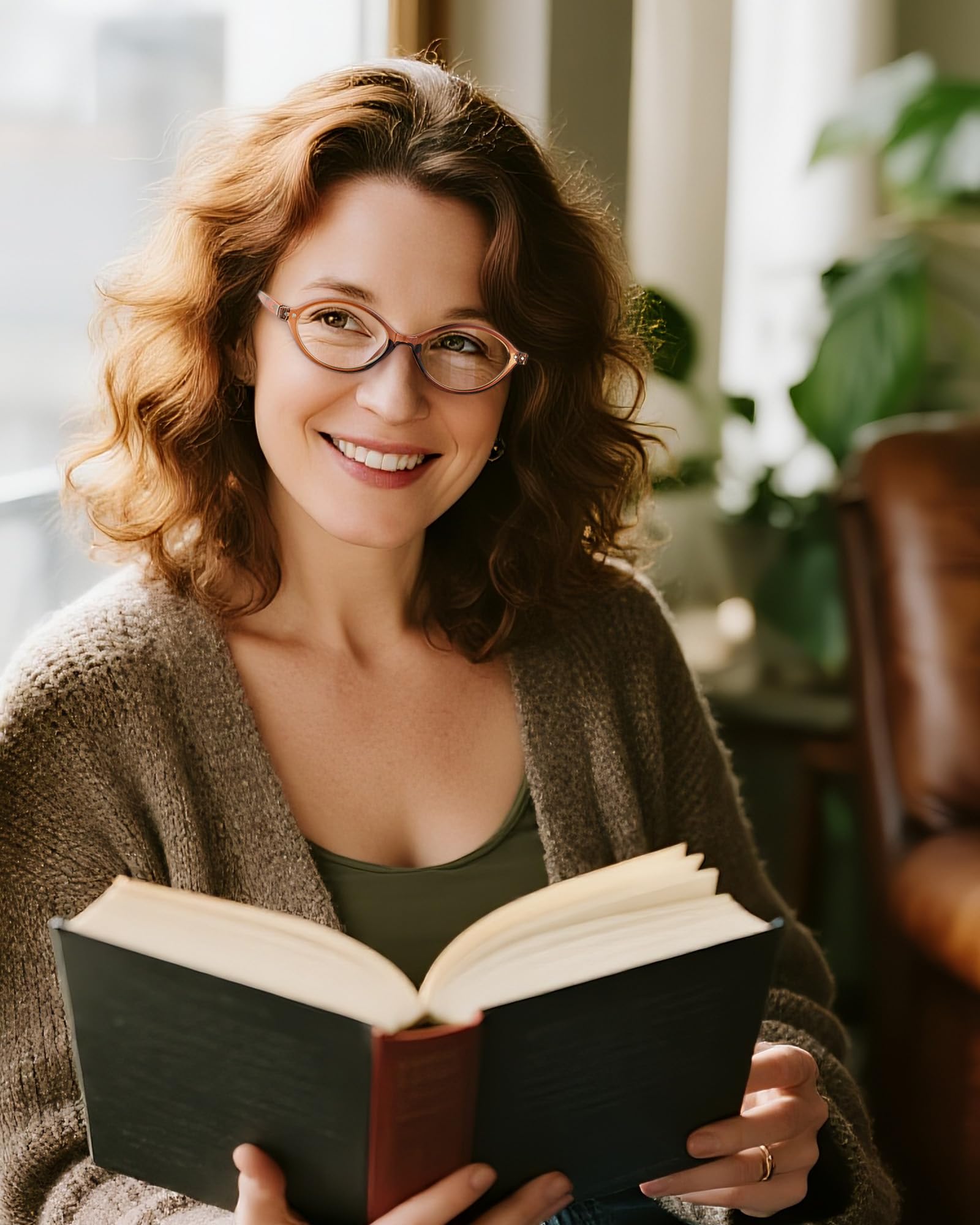 JM Lot de 5 lunettes de lecture ovales pour femmes, tendance, bloquant la lumière bleue, avec charnières à ressort