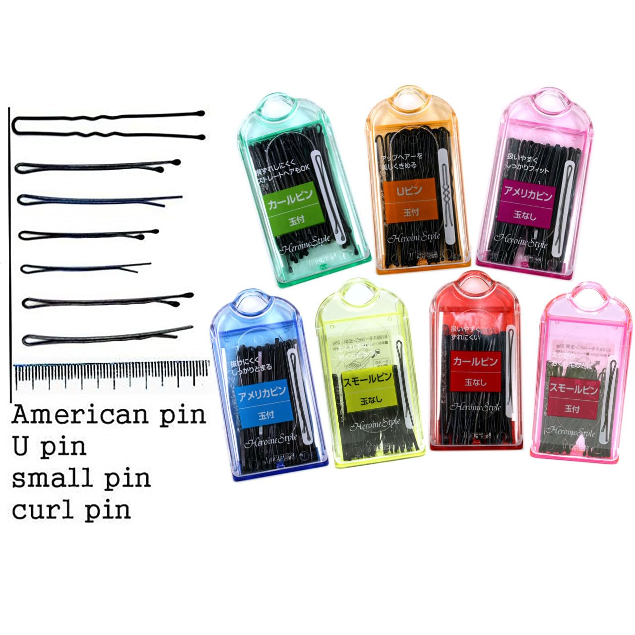 Amazon | ヘアメイクセットヘアピン(アメリカピン) B33-B201 ヘアピン