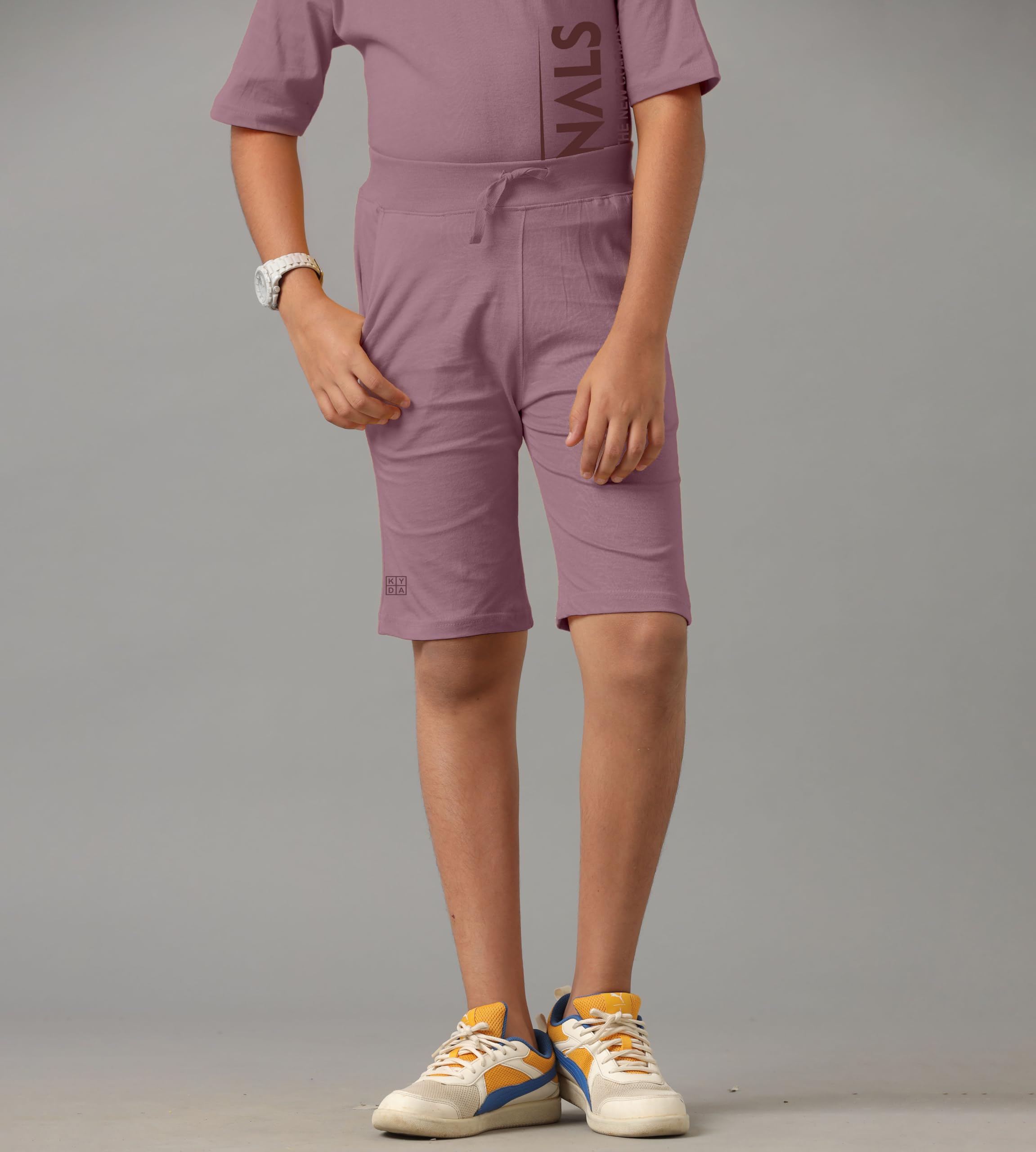 KYDA KIDS Completo t-shirt e pantaloncini 100% puro cotone bambino