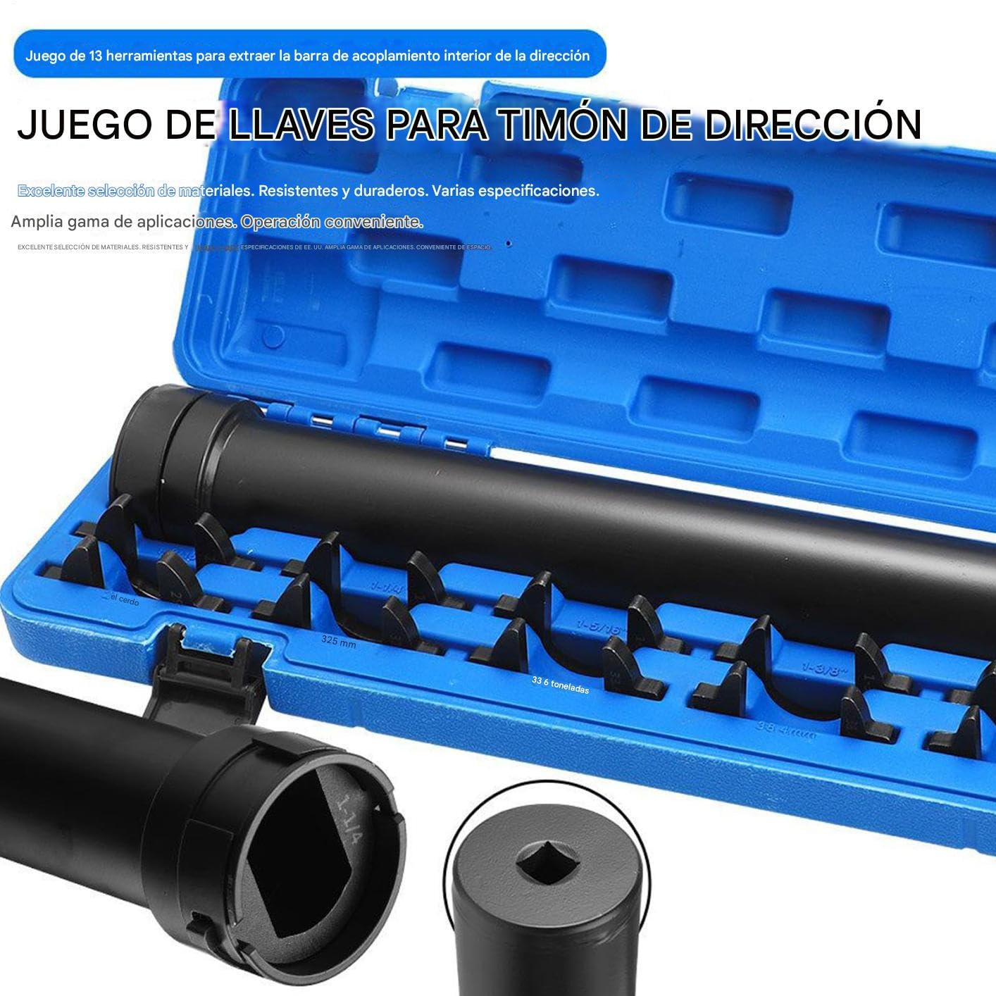 Herramienta de Extracción del Tirante Kit De Instalación De Terminal De | Herramienta De Instalación Para Chasis De Dirección Para De Dirección Chasis Vehículos