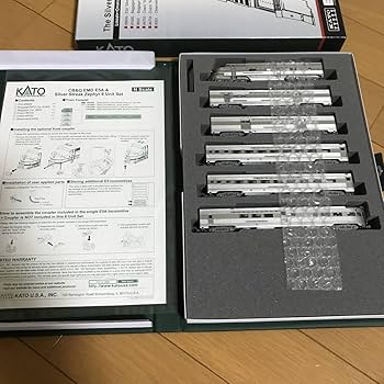 Amazon | KATO 106-090 CB&Q EMD E5A & SilverStreakZephyr シルバー