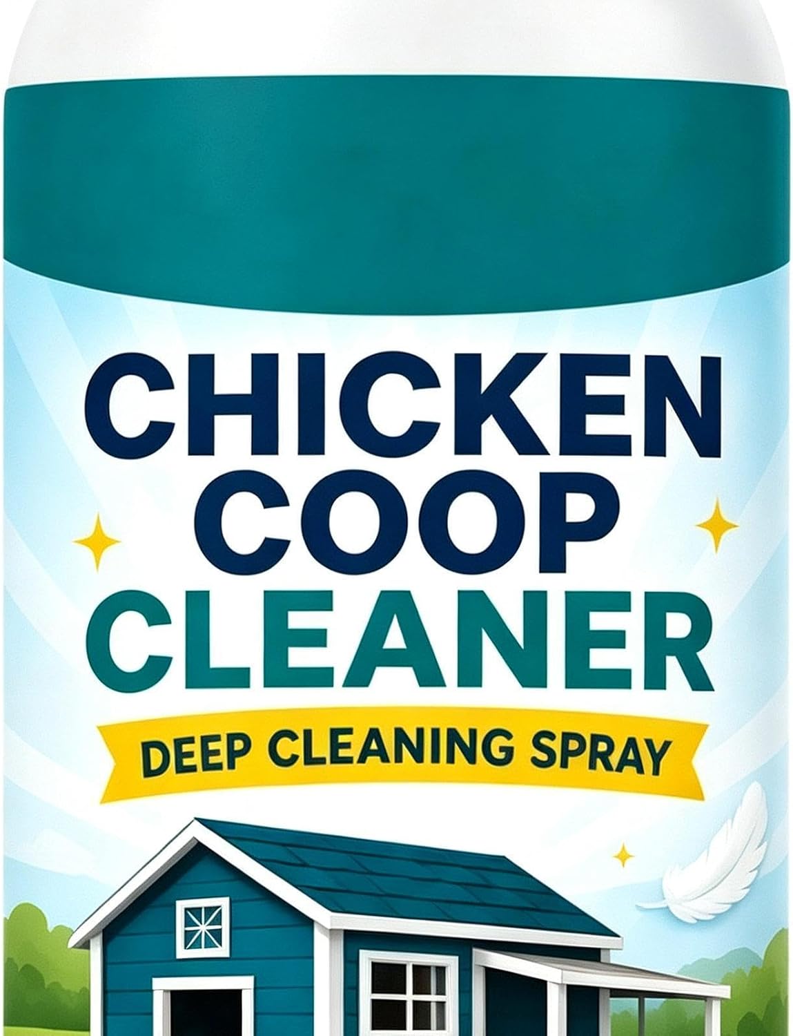 Chicken Coop Refresher 120ml Stain Cleaner Odor Remover Refresher Spray