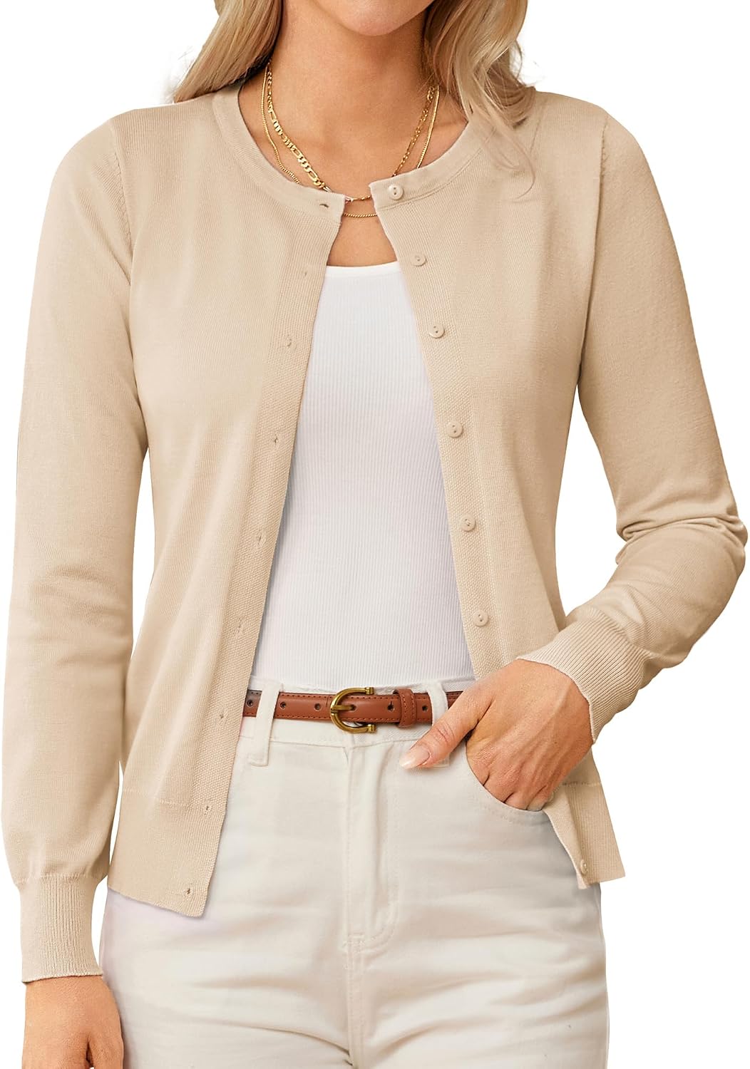  Knit Cardigan Sweaters for Women Lightweight Fall Outfits 2026 thumbnail