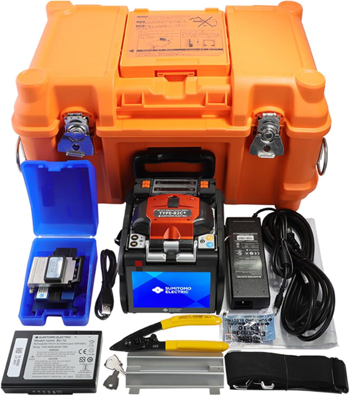 Sumitomo Latest Model Type-82C+ Fusion Splicer Welding Splicer Type-82C+ with FC-6S Fiber Cleaver in Stock