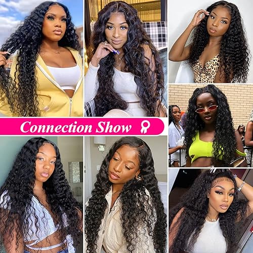 Miniatura 7 de Hermosa Pelucas de cabello humano con encaje frontal transparente HD de 13 x 4 pulgadas prearrancadas con abuelitos 10A sin pegamento densidad 180