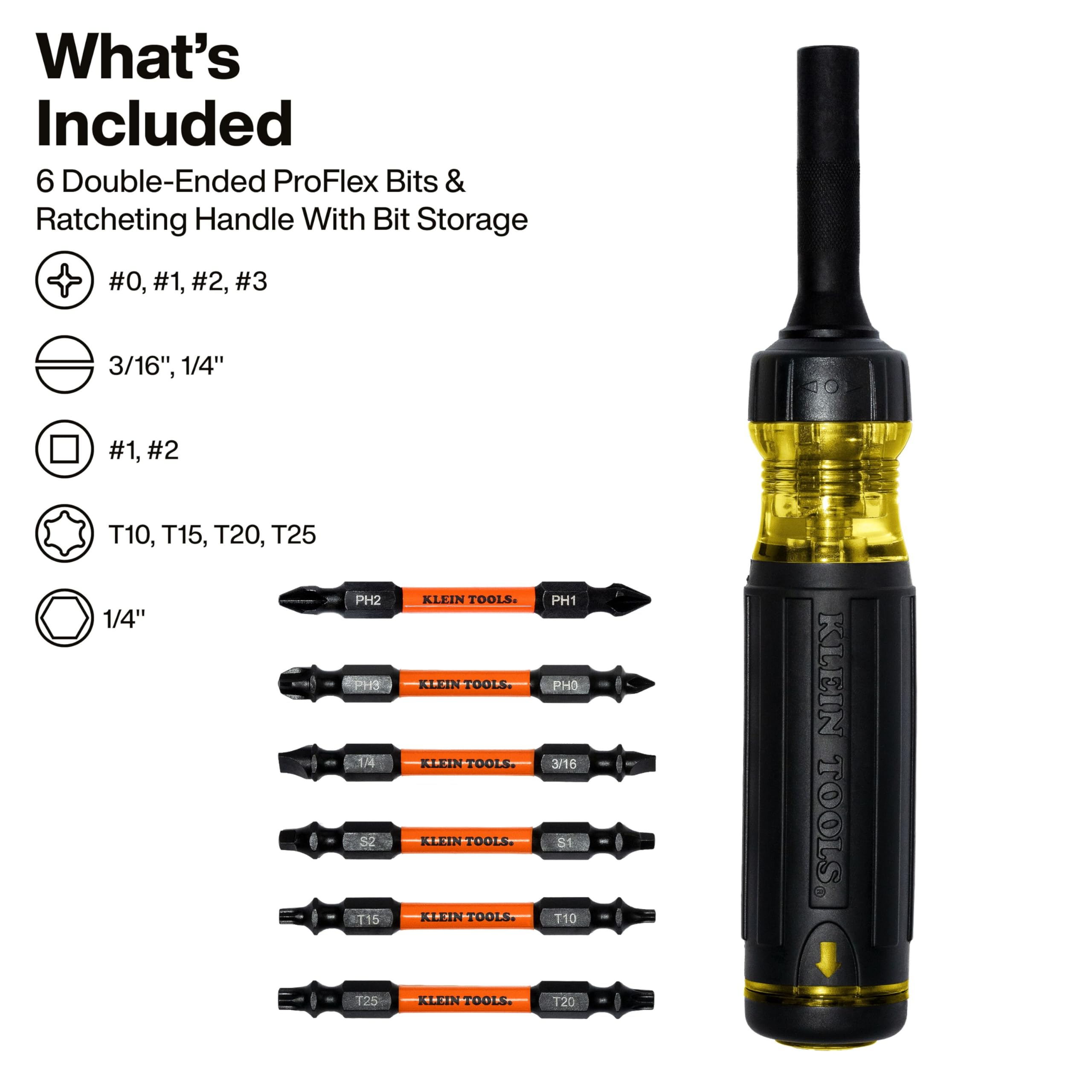 Amazon | Klein Tools 32313HD 13-in-1 マルチビットラチェット