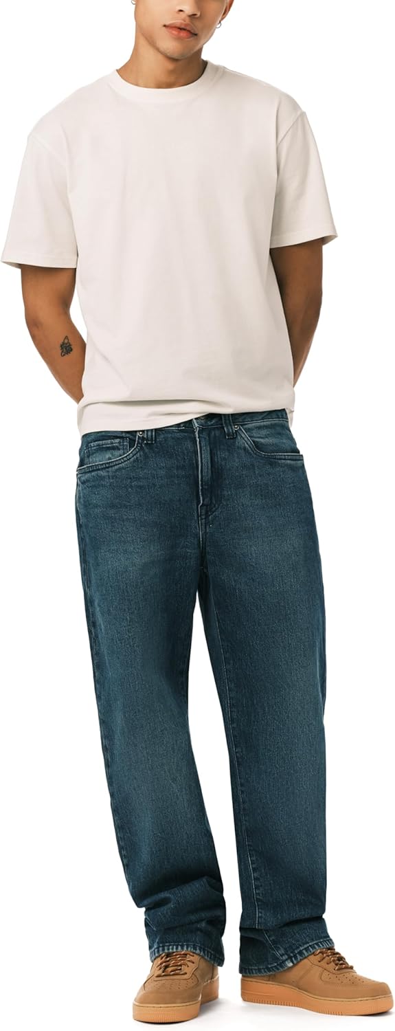 Buffalo David Bitton Mens Easy Fit Ruffer Jean Heritage Authentic Denim - Image 4