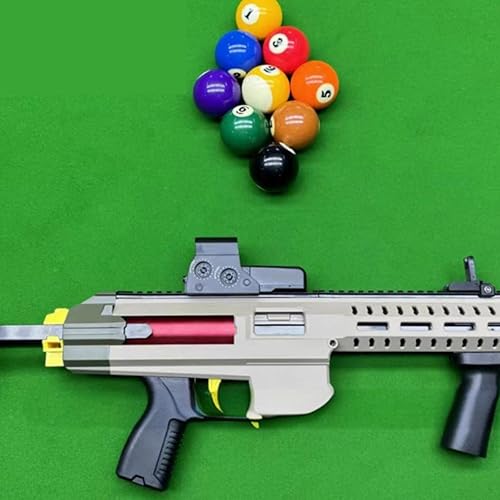 Miniatura 8 de Pistola de taco de billar, palo de piscina con acción de pernos, tiro preciso cada vez, control de distancia, pistola de palo de piscina para