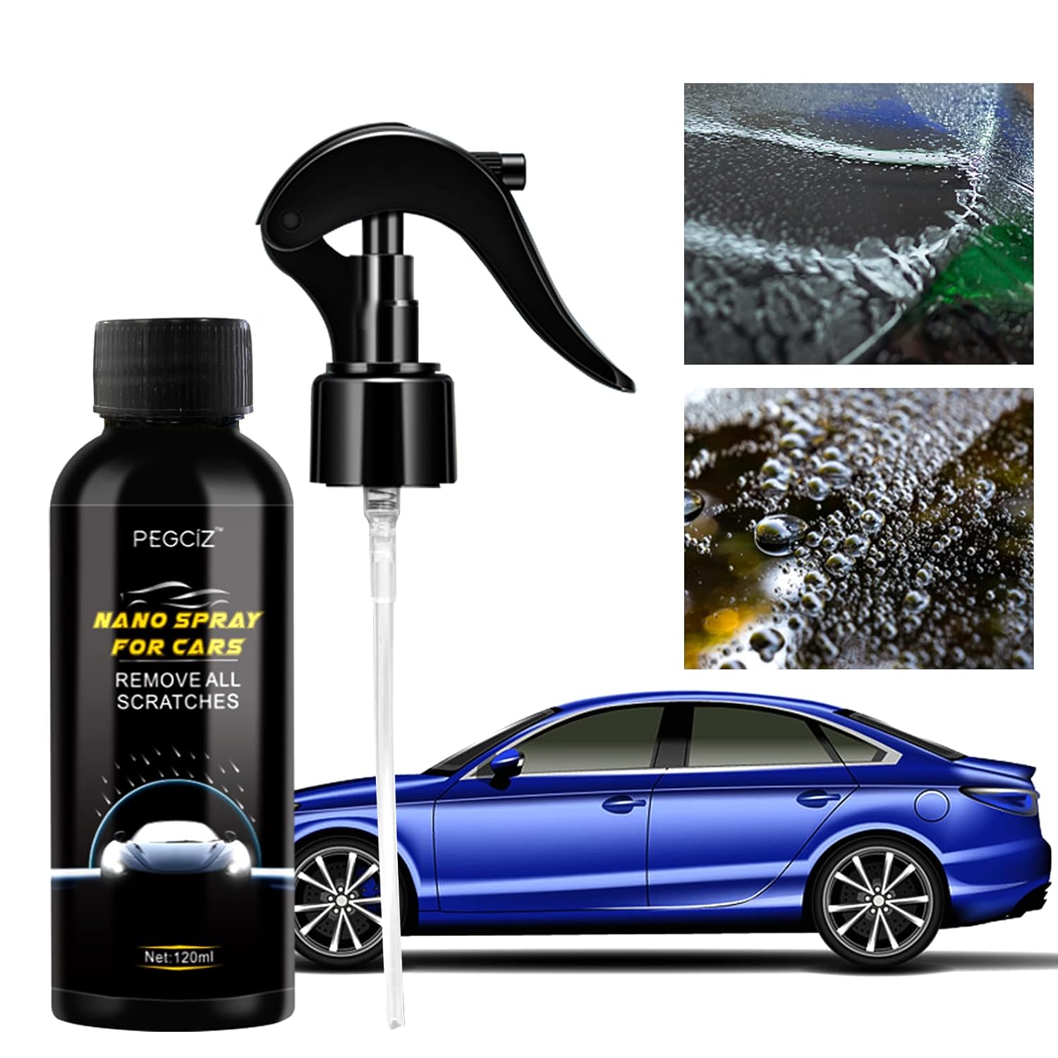 Nano Car Scratch Repair Spray 120ML Car Nano Repairing Spray, Fast Repairing Scratch Spray