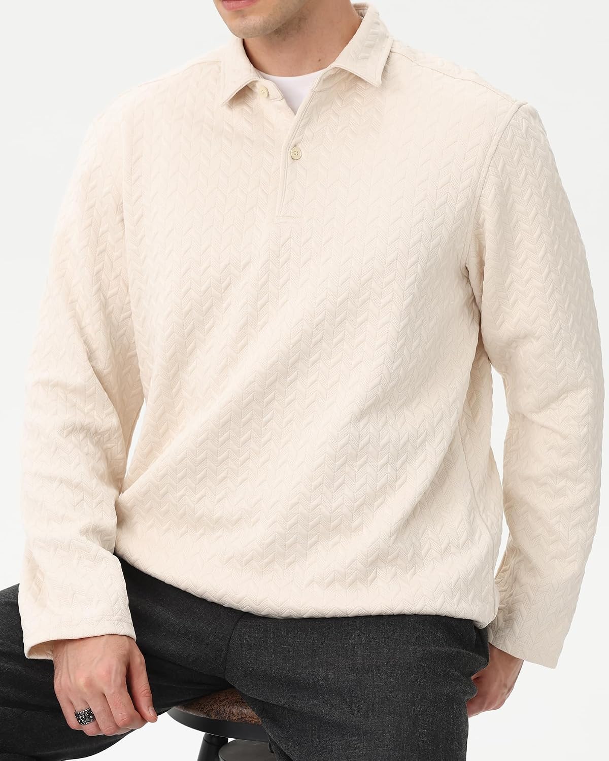 Men's Casual Sweatshirt, Polyester Blend, Elastic Comfort Fit sudadera, Plus Sizes sudadera,men's big and tall hoodies