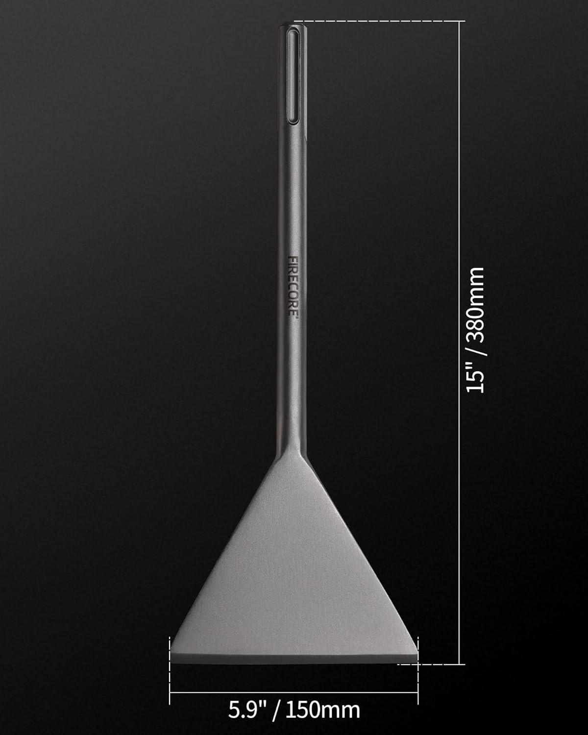 SDS Max Chisel, Firecore 5.9 Inch by 15 Inch Tile Removal Bits for SDS Max Hammer Drill Tool Attachment, SDS Max Floor Scraper 5.5 Inch by 12.5 Inch Heavy Duty Thinset Removal Chisel Bits