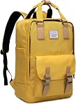 VASCHY Sac à dos pour ordinateur portable pour hommes femmes,15.6inch imperméable School Bookbag Voyage occasionnel Daypack Work Rucksack for Business Teacher College Adolescents Filles Garçons Noir
