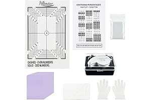 Hlimior 164PCS Card Centering Grading Tool Kit for Collectors