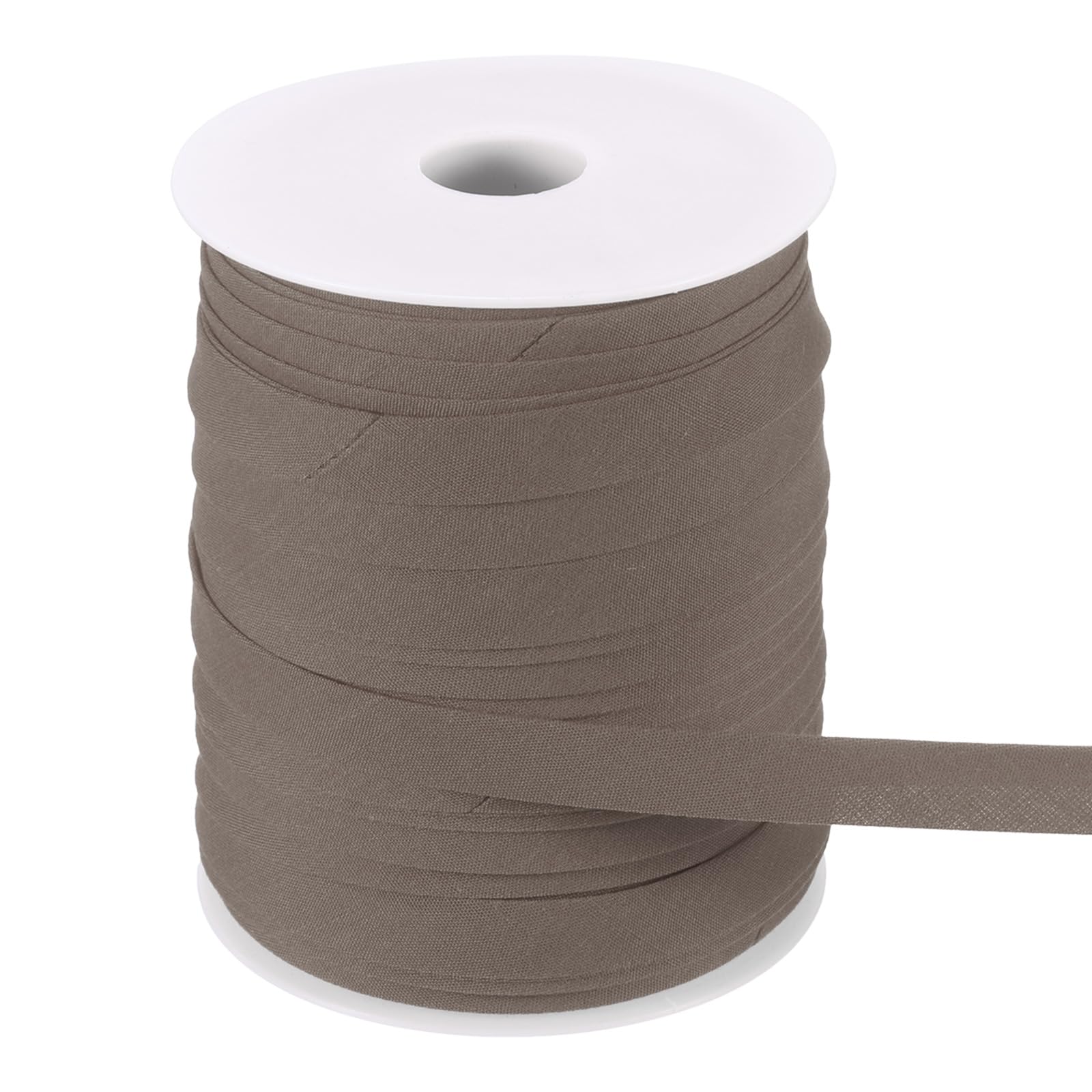 Biais double pli couture 1,27 cm café pour personnaliser vos robes d'été et nappes de table