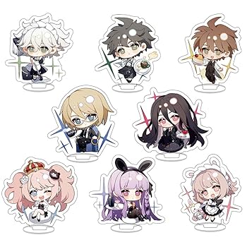 ダンガンロンパ アクリルスタンド　日向創　狛枝凪斗　カムクライズル Amazon.co.jp: ダンガン アクリルスタンド ロンパ 8cm 日向創 狛