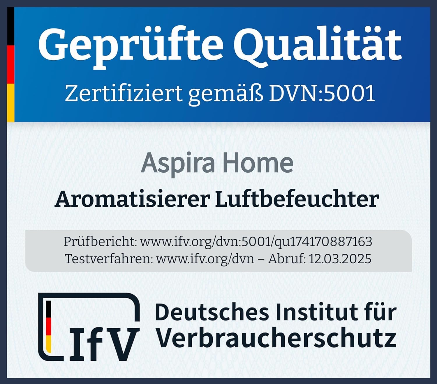 Aspira LURA Lufterfrischer mit Ionisator mit Eukalyptus Öl, Airfresher Bowl Duftzerstäuber für bis zu 200 m², Raumduftgerät ohne Farbstoffe, für Wohnzimmer, Büro und frische Raumluft