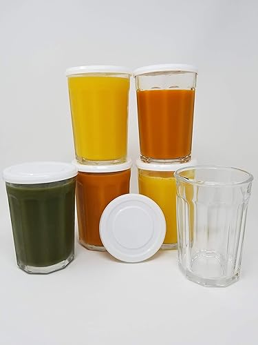 Miniatura 5 de Mian Tapas de plástico blancas para vidrio de trabajo Luminarc, paquete de 6