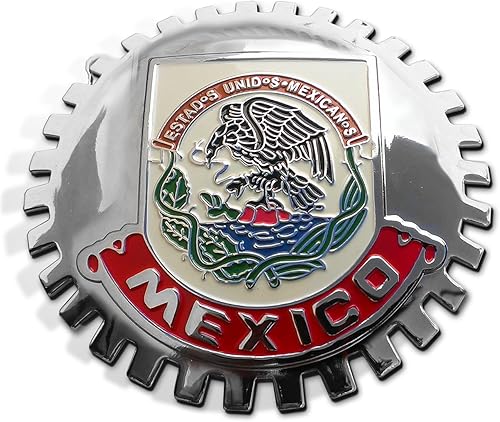 México Eagle Grill Badge Emblema mexicano para camiones y automóviles