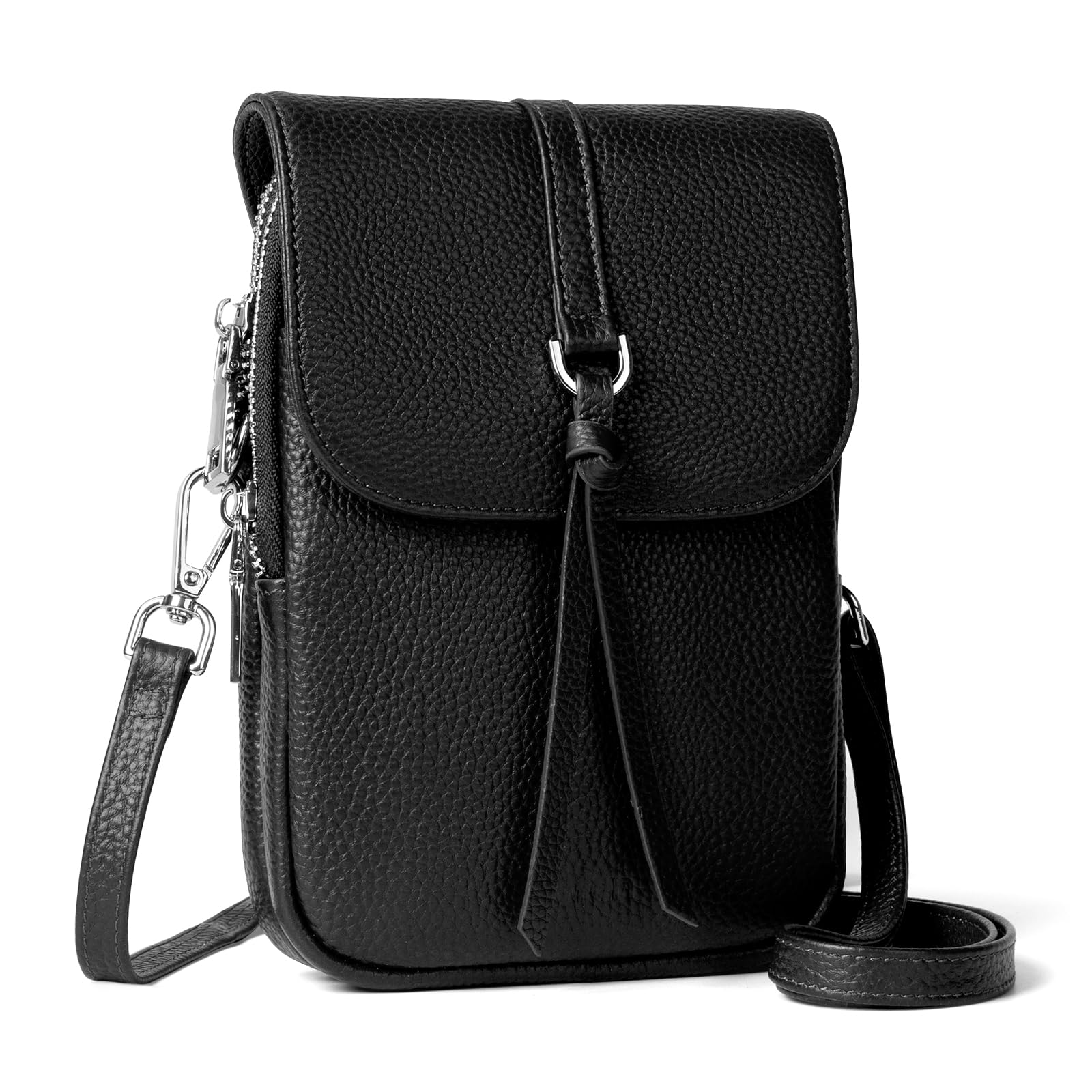 befen Genuine Leather Crossbody Bags for Women RFID Phone Bag Shoulder Bags Women Small Ladies Handbags with Multiple Pockets-picture-43