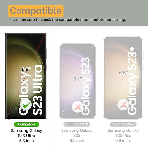 Miniatura 7 de Funda S23 Ultra Leopard para Samsung Galaxy S23 Ultra 5G, funda delgada para mujer, diseño trasero mate, bonito diseño de silicona transparente,