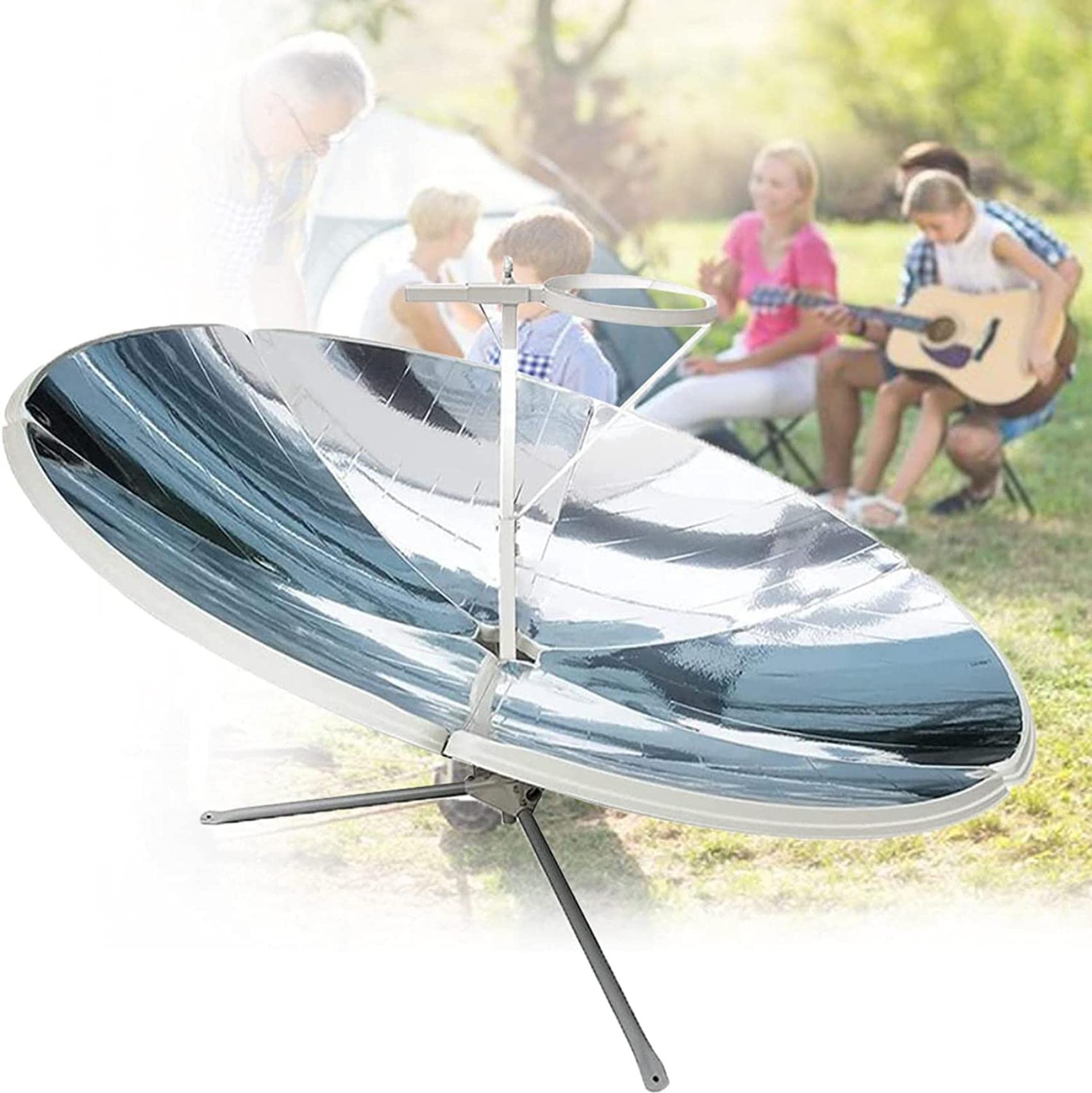Cuisinière solaire parabolique pour cuisiner sans gaz ni charbon