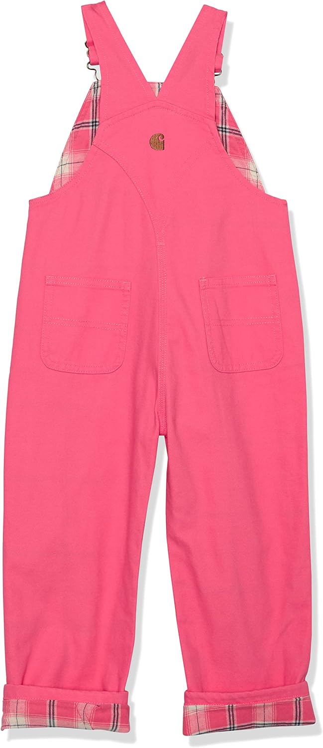 Carhartt baby-girls Bib Overalls (Lined and Unlined)
