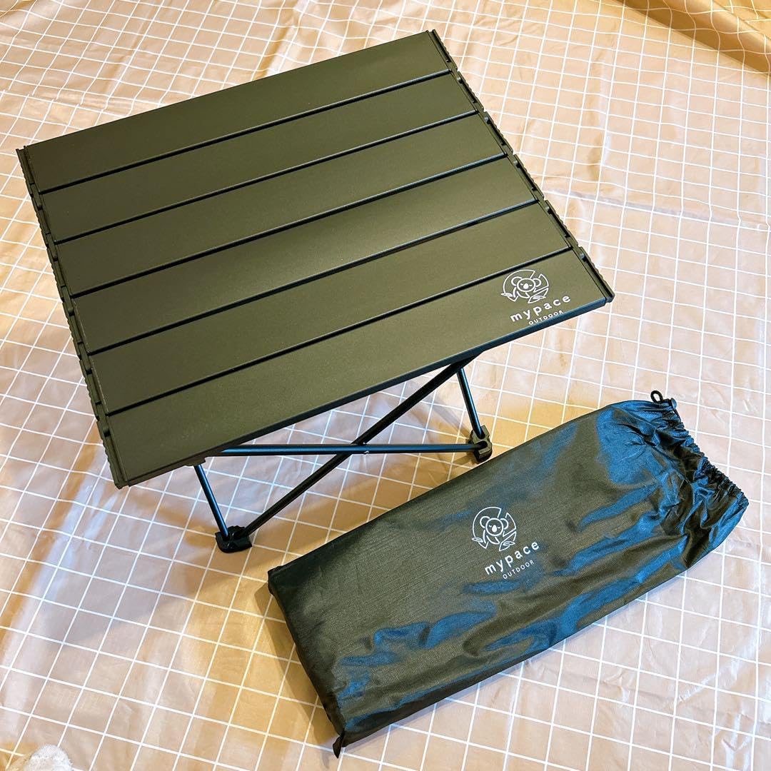 mypace outdoor キャンプローテーブル 折りたたみ 超軽量 2個