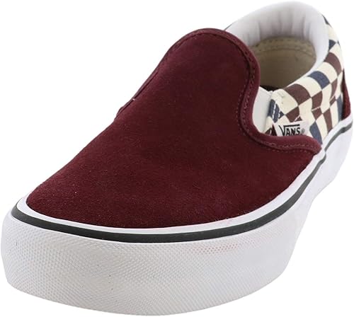 vans rouge cuir