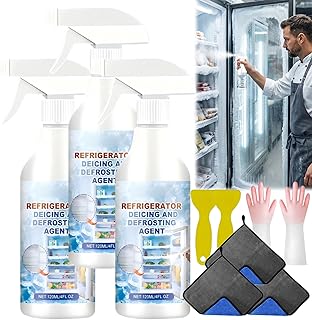 Defrosting Spray For Fridge Freezer, Fridge Freezer Defrosting Spray, Freezer Defroster Spray, Effectively Melting Frost Quick and Easy to Use