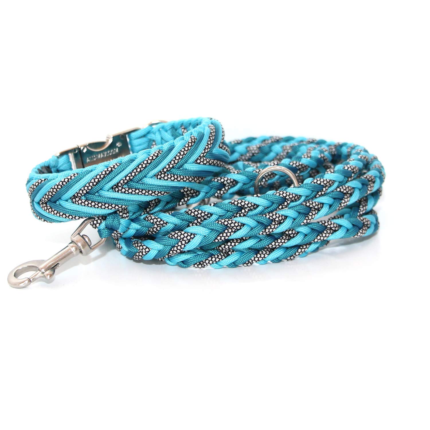 Hundehalsband, Paracord Halsband mit passender Leine, Hundeleine, Paracord Leine, Halsband + Leine, Hundehalsband + Leine, Hundehalsband + Leine Paracord