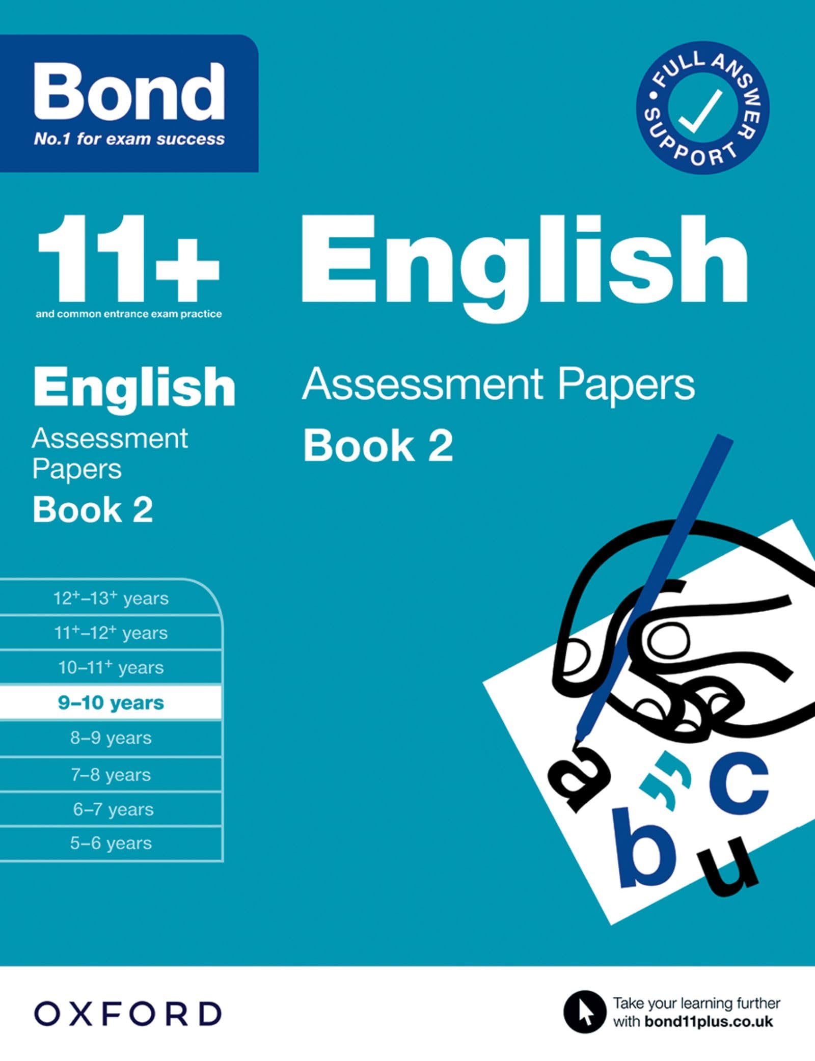 Bond 11+ English Assessment Papers 9-10 Years Book 2