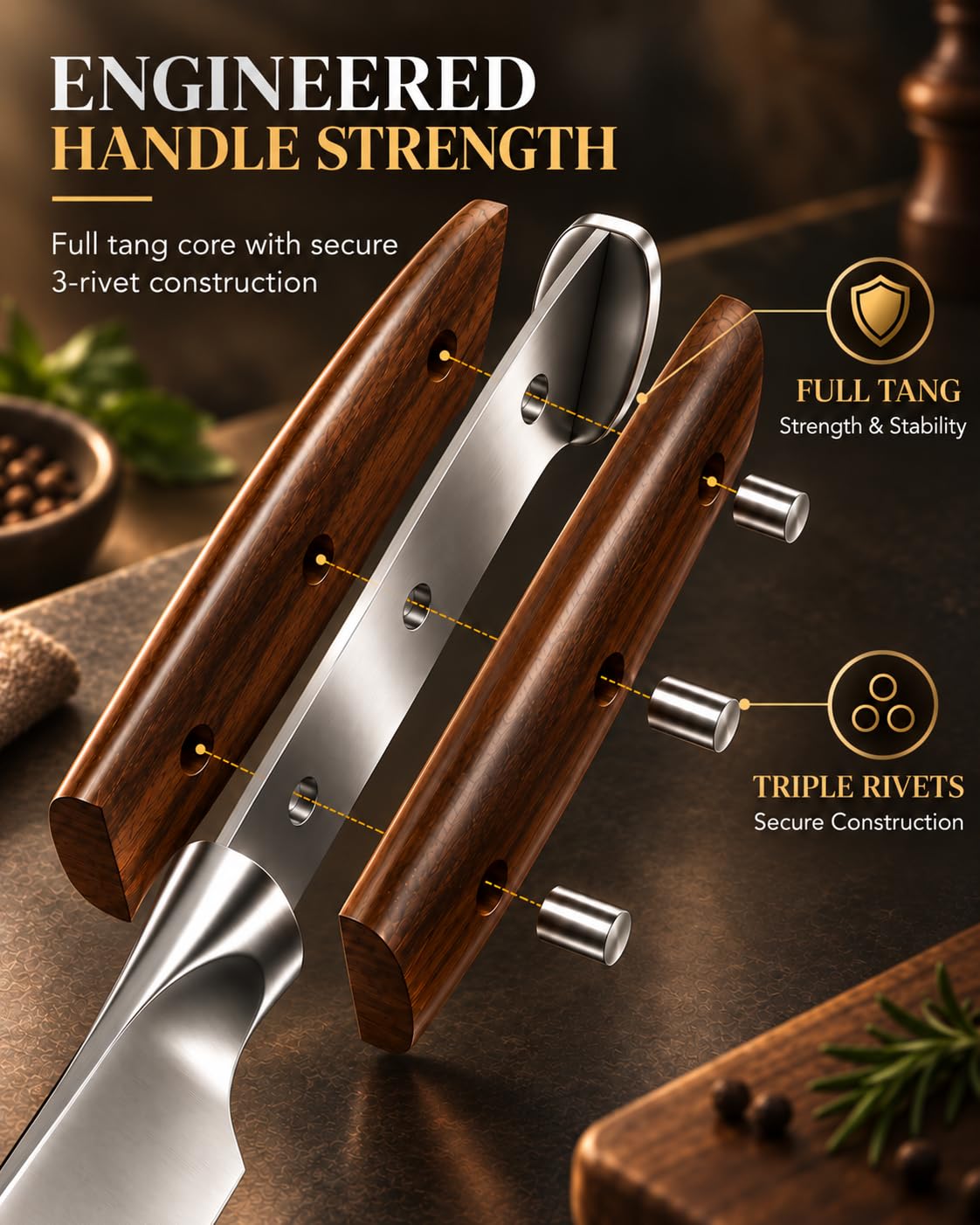 8" Professional Chef Knife, Advanced Edge for Lasting Sharpness — Amazon image 8