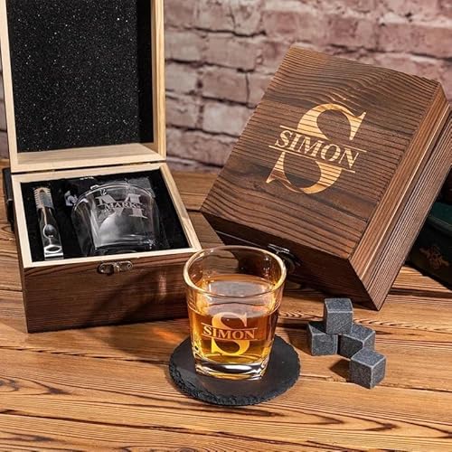 Engraved Whiskey Glass Bonus Dad