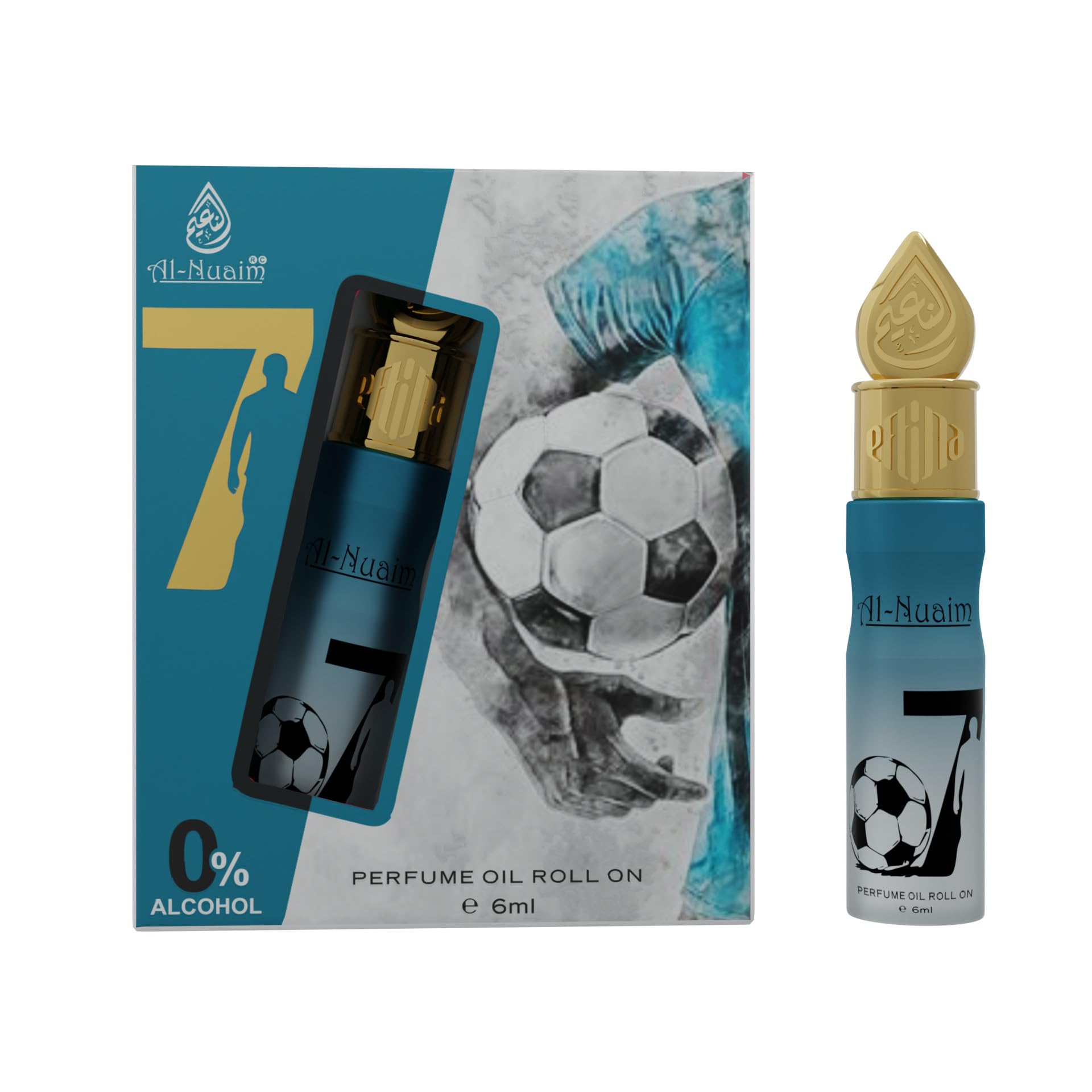 Al-Nuaim Attar Roll On for Men & Women - 6ml (Pack of 1-6ml, O7)