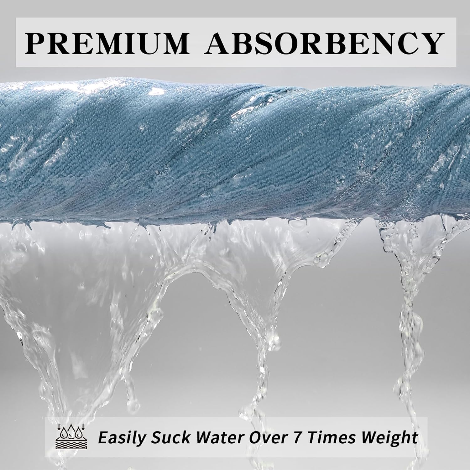 Inner Wish Women's Soft Terry Cloth Bathrobe - Ultra Absorbent Quick Dry Kimono Robe for Shower,Spa,Home