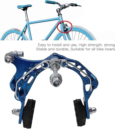 Miniatura 6 de VBESTLIFE Pinza de freno de bicicleta, frenos mecánicos en forma de C para bicicleta de montaña de bicicleta de carretera