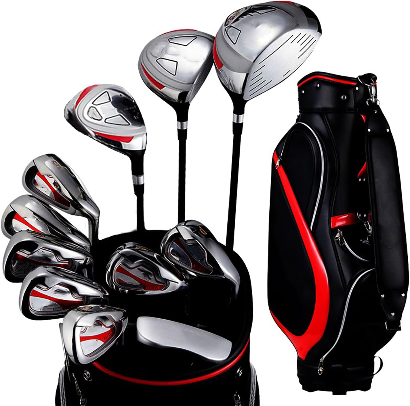 COYEUX 11 Piece Right Handed Golf Club Set, Golf Standard Bag and Golf Club Beginner Complete Set, for Golf Gift