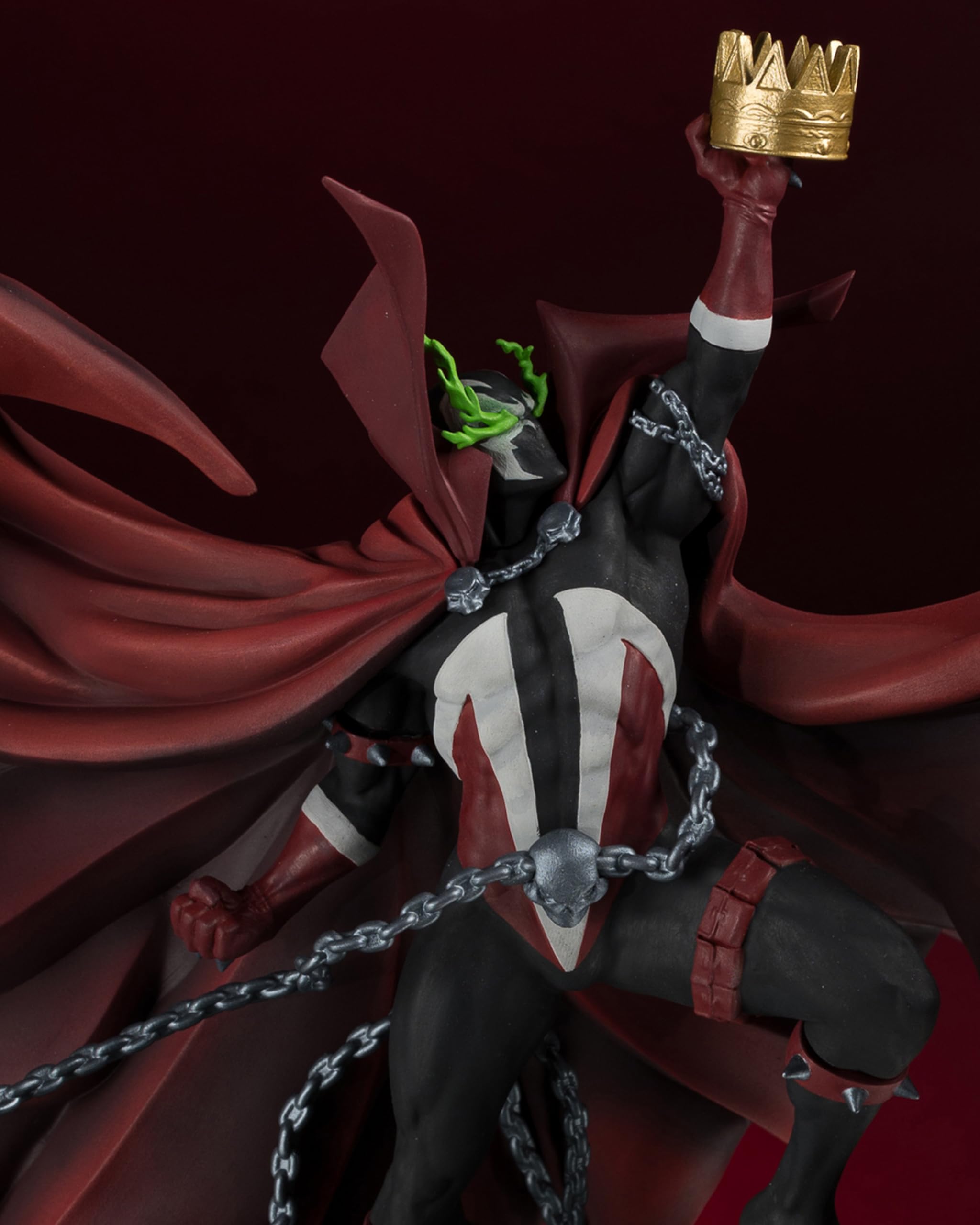 McFarlane Toys - Spawn #301 di Todd McFarlane (Nero Bianco & Rosso All Over) Statua in resina scala 1:10