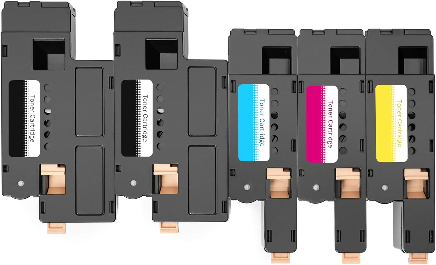Limeink Compatible Ink Cartridge Replacement for Xerox Workcentre 6027 Toner for Xerox 106r02759 Toner Cartridge Black for Phaser 6027 6025 6022 6020 (2 Black, 1 Cyan, 1 Magenta, 1 Yellow)