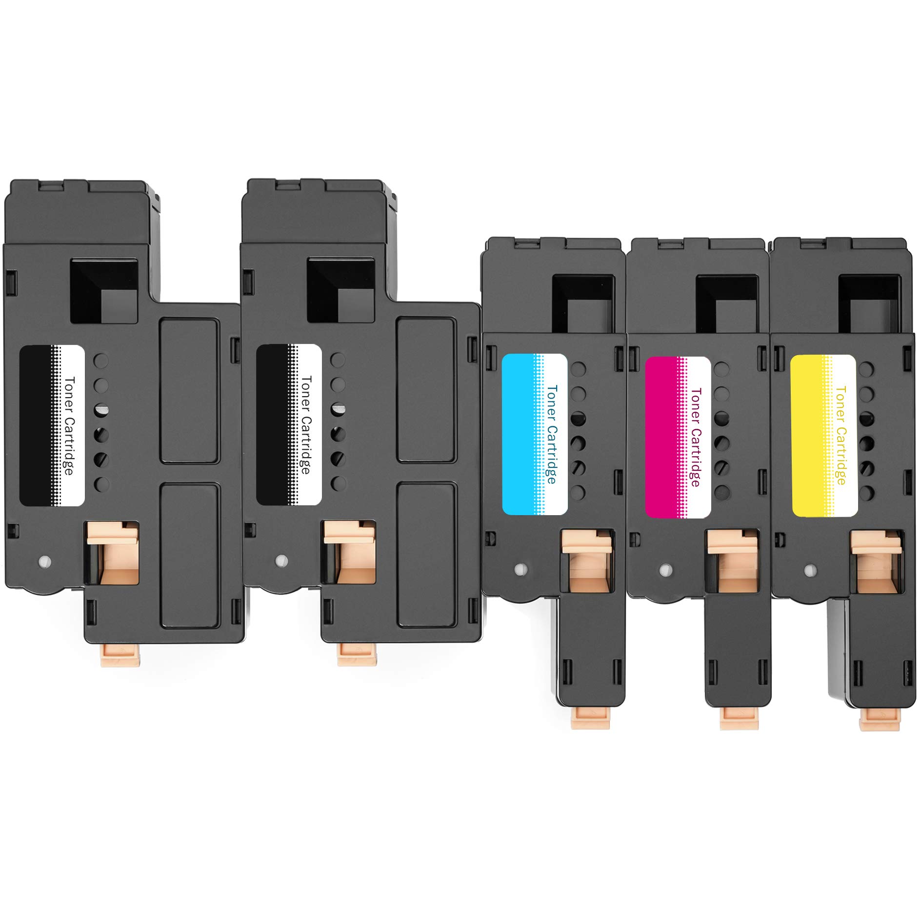 Limeink Cartucho de tinta compatible de repuesto para Xerox Workcentre 6027 Toner para Xerox 106r02759 cartucho de tóner negro para Xerox Phaser 6027 6025 6022 6020 (2 negros, 1 cian, 1 magenta, 1