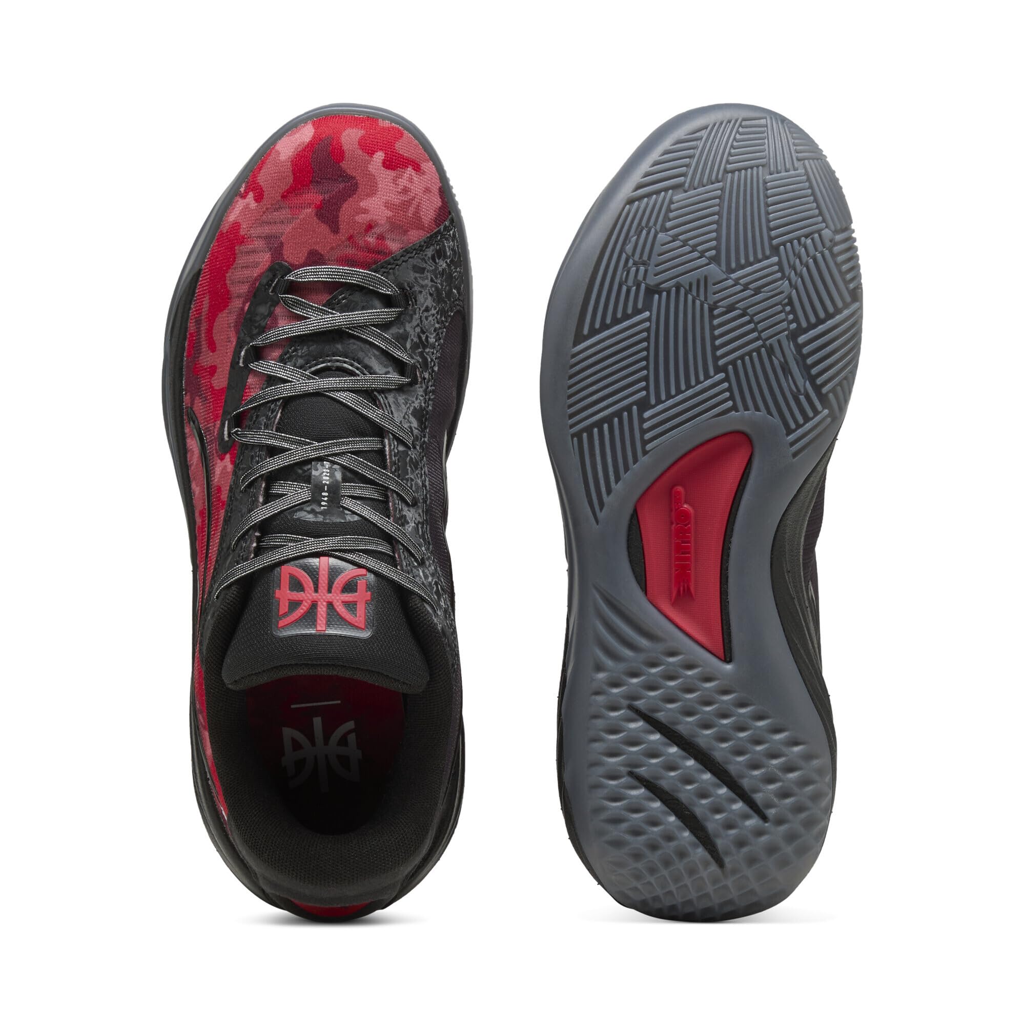 PUMA Zapatillas de Baloncesto All-Pro Nitro™ DA Unisex 45, For All Time Red