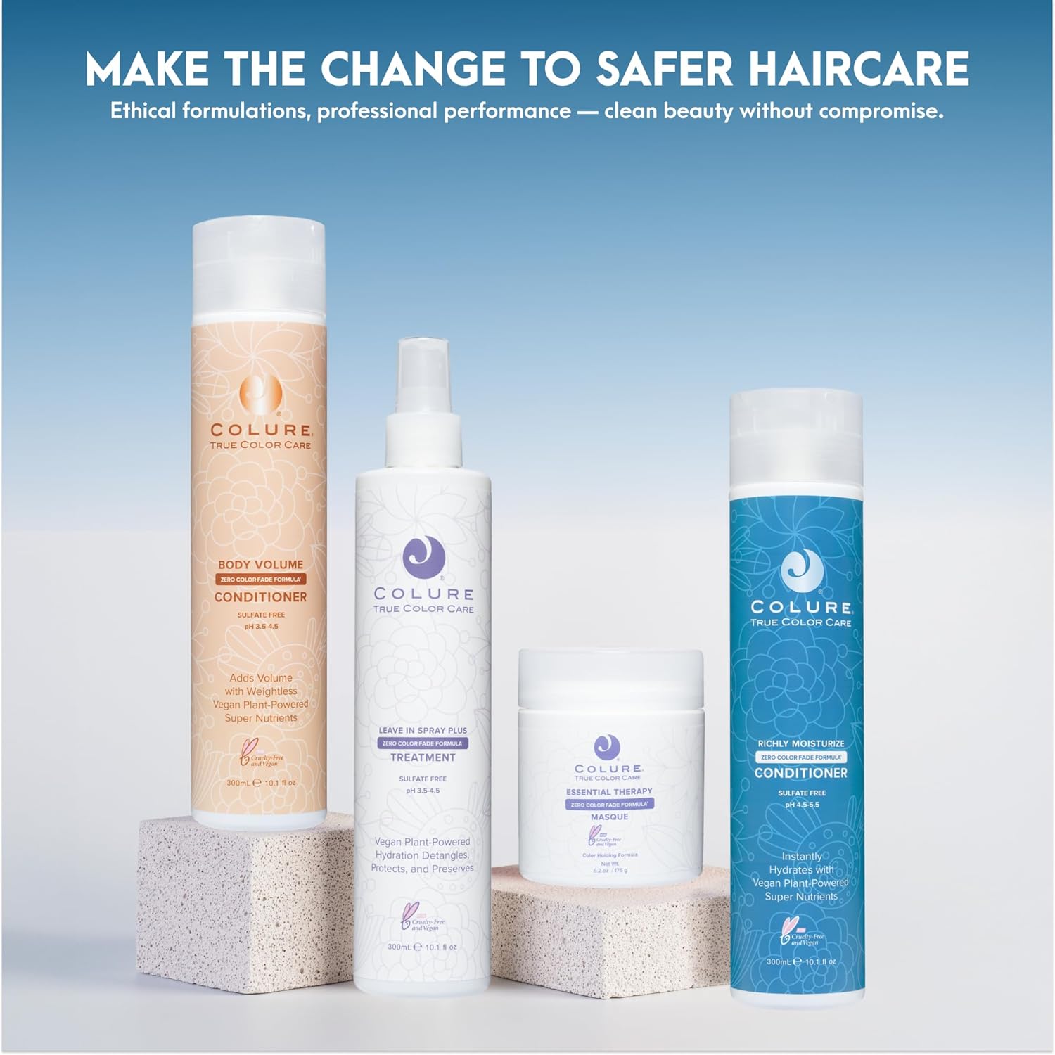 COLURE Richly Moisturize Conditioner 10 oz - Lightweight Deep Hydrating Treatment for Dry Damaged Hair Color Care - Image 7