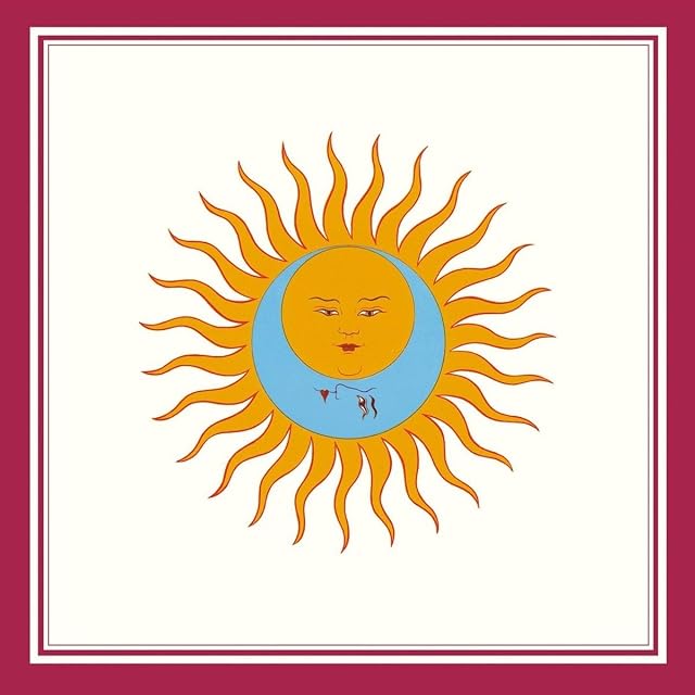 Larks' Tongues In Aspic por King Crimson, capa do álbum