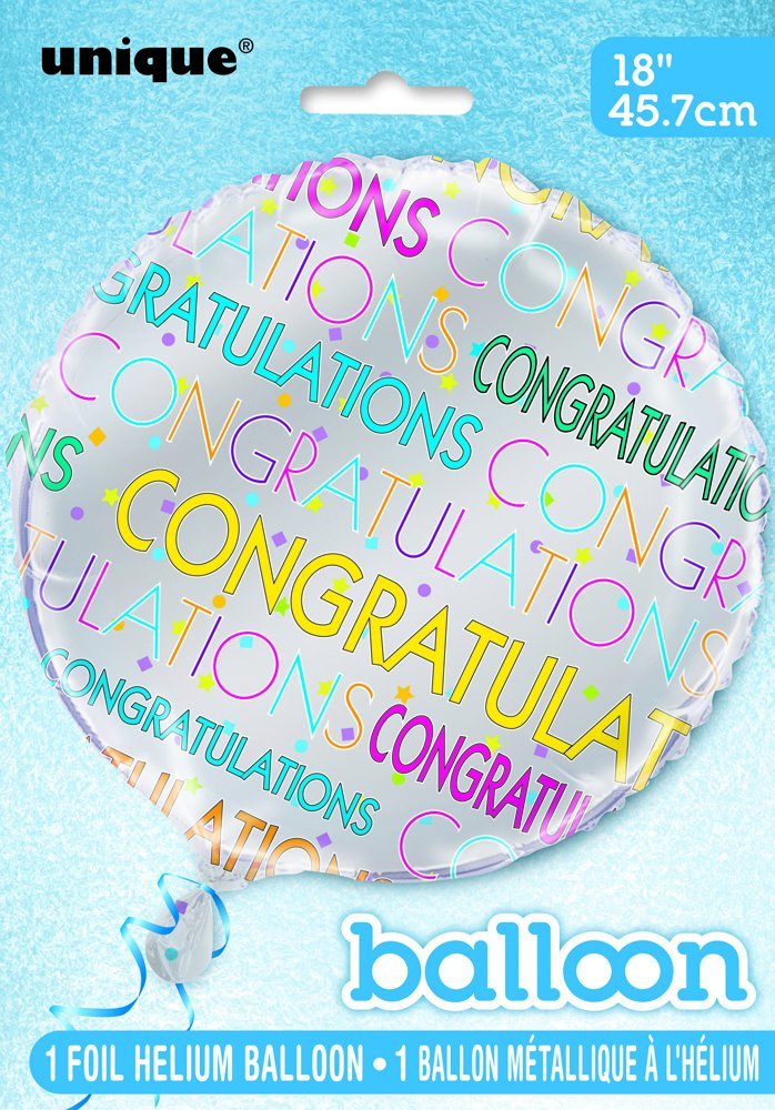 Unique Party Folienballon Starburst Feliz Cumpleanos – 45,7 Cm, Spanische Geburtstagsdekoration