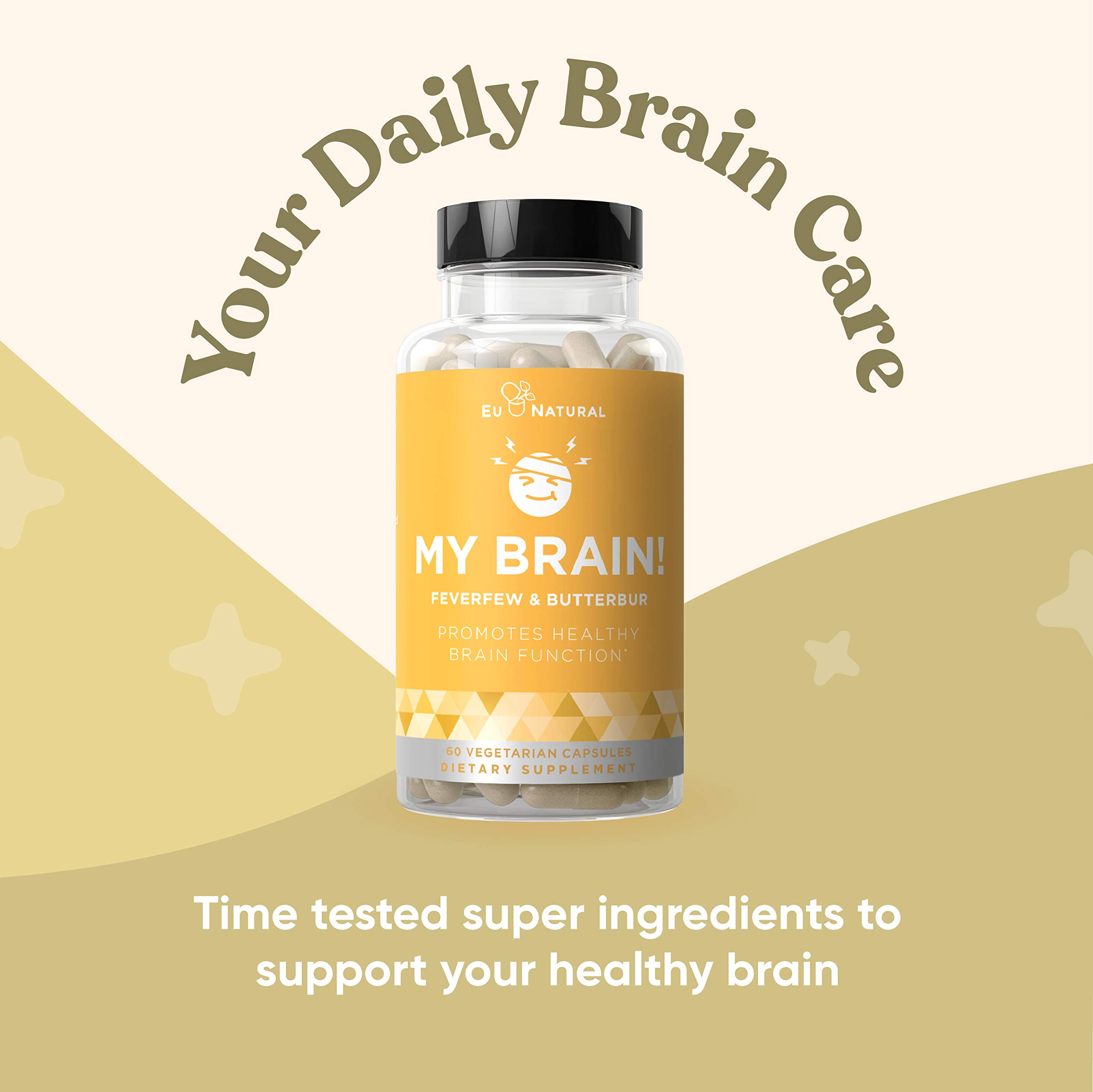 My Brain! Headache Vitamins Sensitivity, Nausea & Auras, Healthy